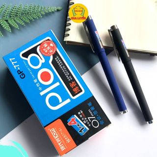 Bút gel nước, bút nước, bút ký cao cấp gp-777 mực xanh/ đen