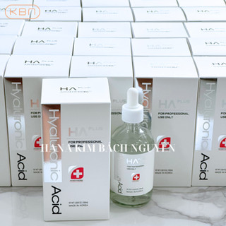 Serum HA Plus Dưỡng Ẩm Căng Bóng Giảm Nếp Nhăn Hyaluronic Acid AWAKETHECELL 100ml