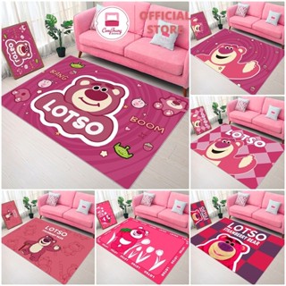 Thảm Trải Sàn Bali Cho Bé Hoạ Tiết Gấu LOSTO - Hello Kitty Đáng Yêu - Đế Cao Su Chống Trơn Trượt