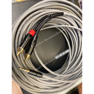  dây tín hiệu kết nối 3,5  3.5  ra 2 hoa sen  av rca  dài 10M 15M 20M 25M 30M 