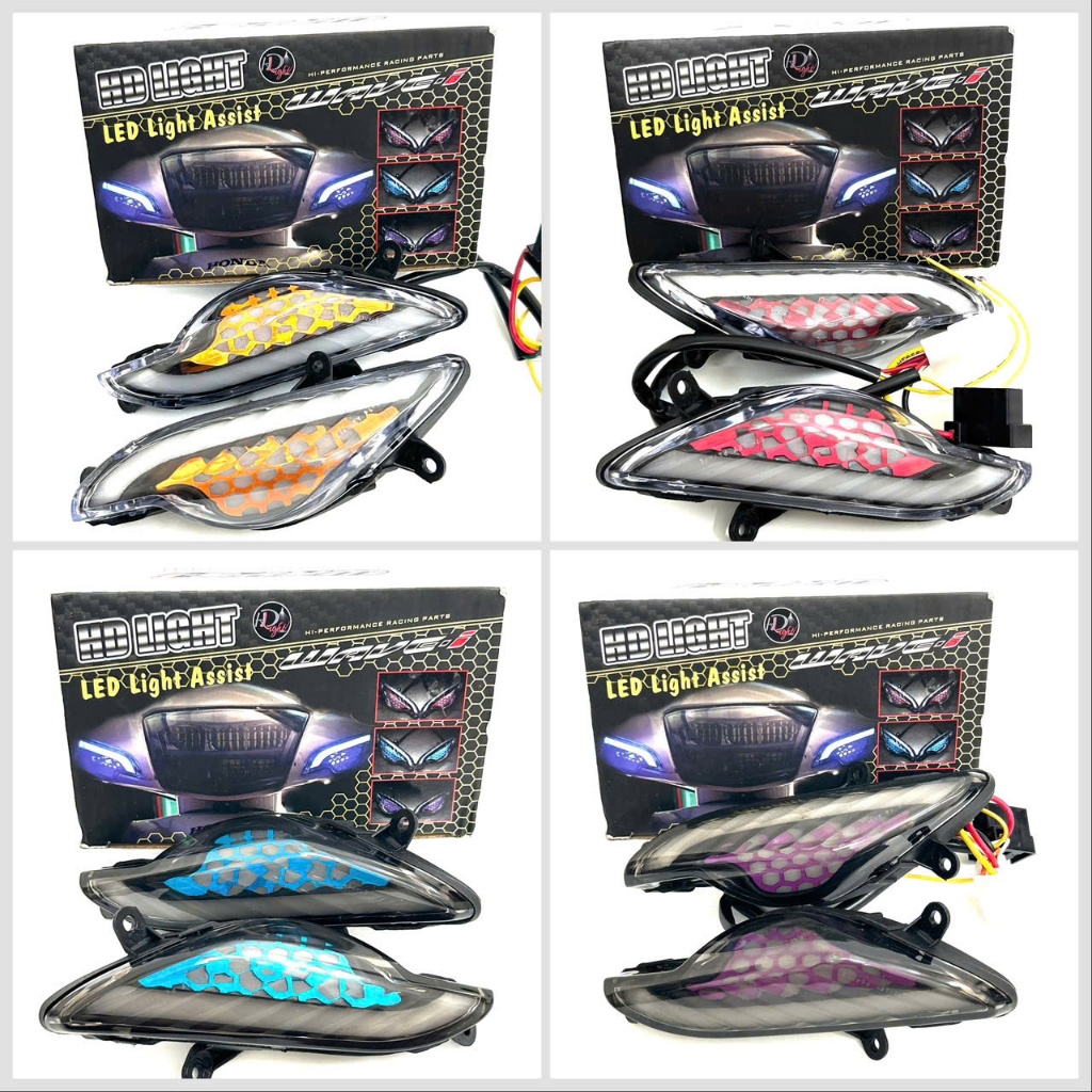 Xi Nhan Tổ Ong-Xi Nhan Audi Led Wave A-RS 50-100-110cc Hàng Hãng 100% Mã STZ4