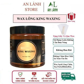 Wax Lông King Waxing - Wax Lông Chân, Tay, Bikini, Không Đau Rát ( Tặng 50 Tờ Giấy Và Que Wax )
