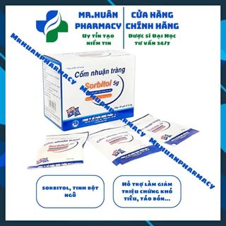 Cốm nhuận tràng Sorbitol 5g - Hỗ trợ làm giảm triệu chứng khó tiêu, táo bón