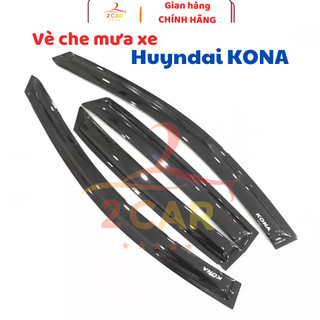 Vè che mưa NHỰA ĐEN xe Hyundai Kona đời 2018- 2023-2024