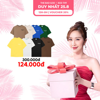 Áo thun The Bad God Serenity chất liệu Cotton 250gsm thoáng mát, kiểu dáng Unisex