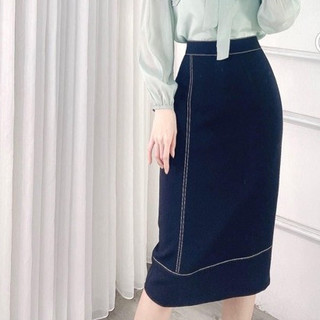 Chân Váy Suông Dáng Dài Chân Váy Công Sở Qua Gối