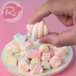 [SIÊU RẺ❤️] – Kẹo Marshmallow (Gói 1000g) - Xoắn Mix - Trang trí bánh sinh nhật bánh kem