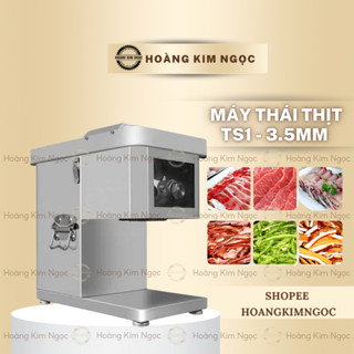 Máy Cắt Thái Thịt TS-1 3.5mm, Thái Thịt Chả Lụa Thịt Nguội, Thái Thịt Bắp Bò Tiết Kiệm Thời Gian Thái Tay Hoàng Kim Ngọc