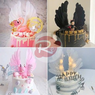 [SIÊU RẺ❤️] – Cánh thiên thần - Trang trí bánh sinh nhật bánh kem