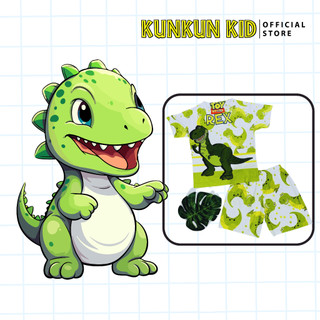 Quần áo trẻ em Kunkun Kid chất thun lạnh co giãn 4 chiều in 3D TP004 size đại từ 10-60kg