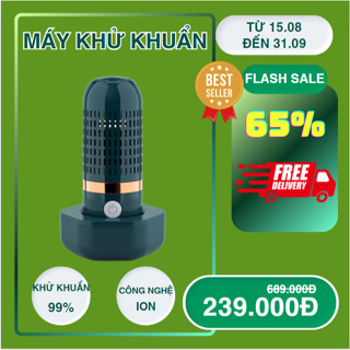 MÁY KHỬ KHUẨN THỰC PHẨM, RAU CỦ QUẢ ĐẾN 99,99%. HÀNG CHÍNH HÃNG. BẢO HÀNH 12 THÁNG