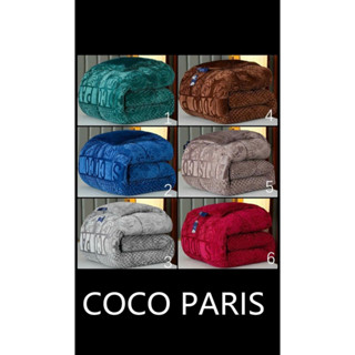  Chăn lông thỏ COCO Paris hàng chính hãng lông mềm dày dặn siêu ấm cân nặng đủ 4kg - mẫu mới nhất 2024 