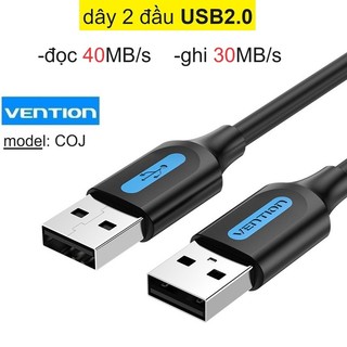 Dây cáp 2 đầu USB 2.0 Vention COJ tốc độ đọc 40MB/s, ghi 30MB/s