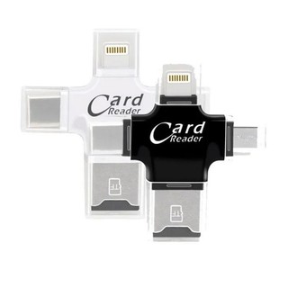 Đầu đọc thẻ 4 in 1 OTG, USB, TYPE - C, IOS