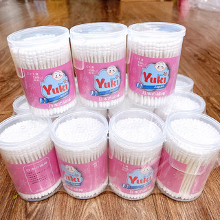 Tăm bông cho bé ,tăm bông trẻ em Baby Yu-ki nhật lọ 150 que