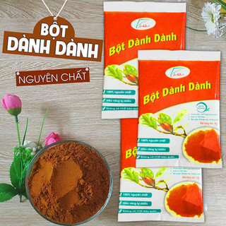 Bột Dành Dành Sấy Lạnh Hàng Loại 1 Nguyên Chất 100% nấu xôi tạo màu vàng gói 20g/50g/100g