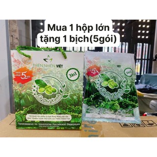 [MUA HỘP 30 GÓI TẶNG BỊCH 5 GÓI] Cà phê xanh giảm cân Thiên Nhiên Việt