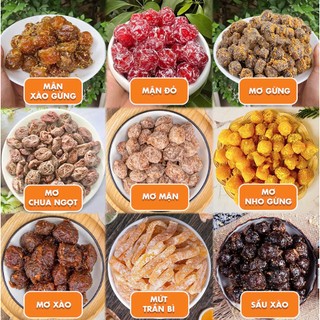 Ô mai mơ xào gừng