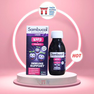 Siro Sambucol Kid Anh giúp tăng đề kháng cho bé từ 3 đến 12 tuổi 120ml