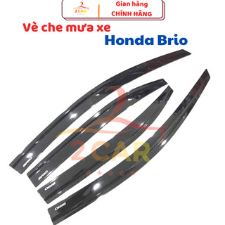 Vè Che Mưa Xe Honda Brio 2018-2022 2023 2024 nhựa đen dày