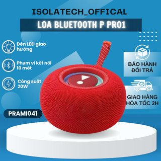 Loa Bluetooth P Pro 1 - Nhỏ Gọn, Công Suất 10W và Kháng Nước IP67 Cho Âm Thanh Tuyệt Vời - PRAMI041