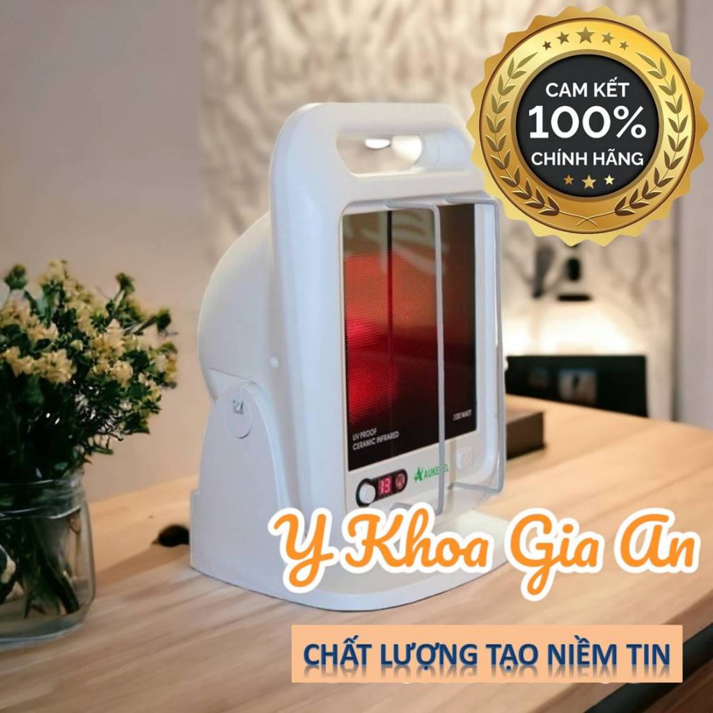 Đèn Hồng Ngoại Sưởi Ấm Giảm Đau Aukewel 300W - Công Nghệ Đức - Đèn trị liệu khám bệnh, Đèn Spa
