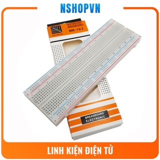 Test board Bread board MB-102 830 lỗ 165x54mm - 840 lỗ