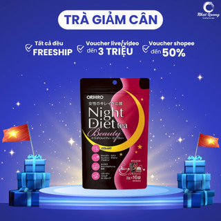 Trà giảm cân Beauty Collagen Orihiro 16 gói - Hàng nội địa Nhật Bản