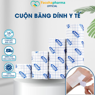  Cuộn băng dính y tế không dệt dán vết thương cho gia đình thoáng khí chống dị ứng đầy đủ mọi kích cỡ 
