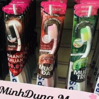 Bàn chải P/s muối tre/muối đá himalia/bakingsoda/detox/kháng khuẩn