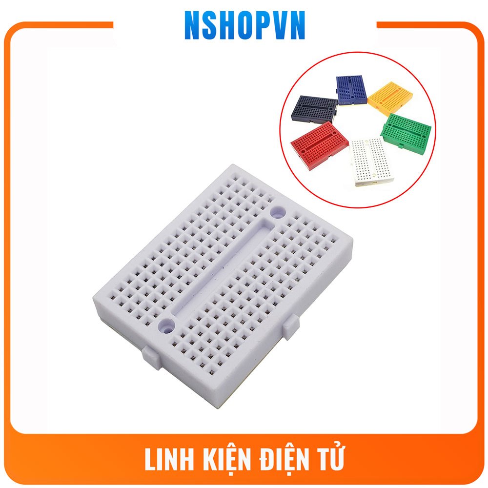 Test board cắm mini, Breadboard Mini SYB-170 (màu sắc ngẫu nhiên)