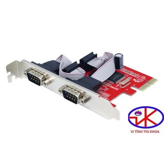 Hỏa tốc HCM - Card PCI Express to Com 2 cổng Unitek Y-7504