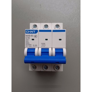 Aptomat CHINT MCB 3P 16 - 63A NXB C63