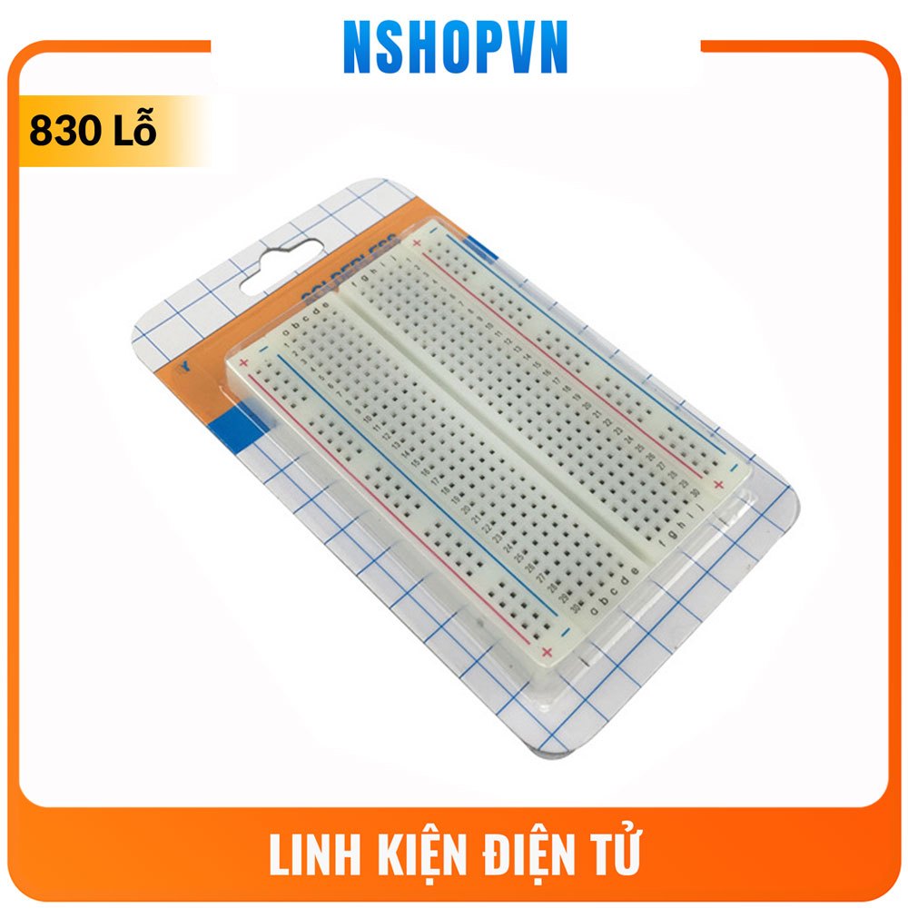 Test board, Bread board 85x55mm 400 lỗ