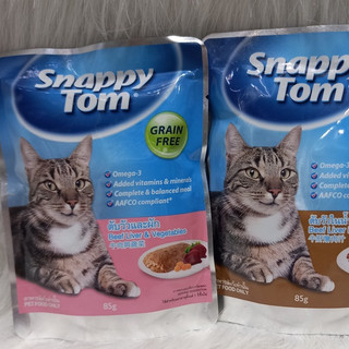Pate Snappy Tom 85g, Pate cho mèo Snappy Tom