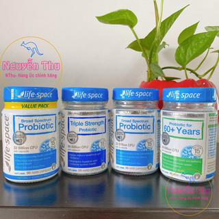 Men vi sinh người lớn úc life space broad spectrum probiotic 40 viên, 60 viên, double strength, triple strength 20 viên