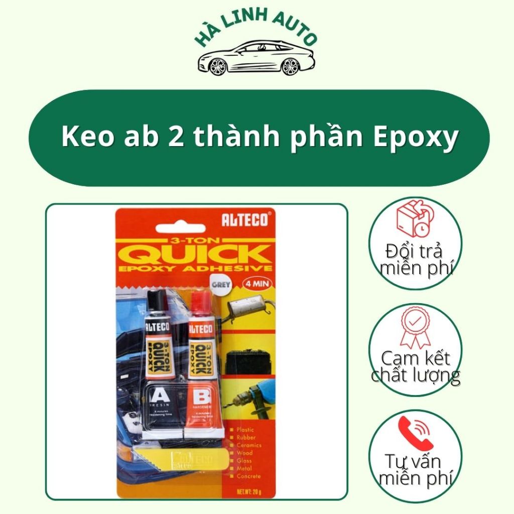 Keo ab 2 thành phần Epoxy