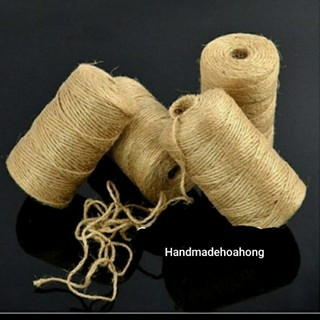 Cuộn 100 mét dây thừng 2mm_ Dùng để trang trí nhà _ treo ảnh _ quấn lọ - phụ kiện handmde _ DIY