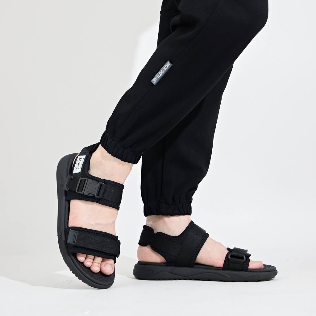 Giày Sandal Nam MWC 7077 - Giày Sandal Quai Dù Dán Trẻ Trung Năng Động