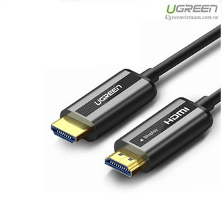 Cáp hdmi 2.0 sợi quang 10m ugreen 50717 hàng chính hãng