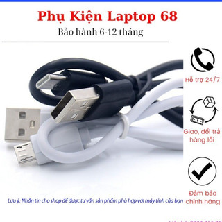 Cáp sạc android usb 2.0 micro usb 25cm