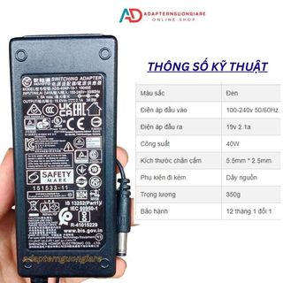 Dây nguồn màn hình HP 19v - bản xịn bảo hành 12 tháng