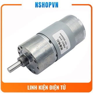Động cơ giảm tốc JGB37 12V - 545 200v/p - 3530 66v/p