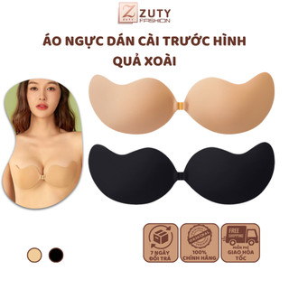 Miếng dán ngực cài trước ZUTY mẫu quả xoài, dán ngực nâng ngực chất liệu su đúc cao cấp thiết kế gợi cảm D0126