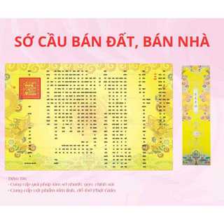Sớ cầu mua bán bất động sản kèm vỏ sớ đẹp