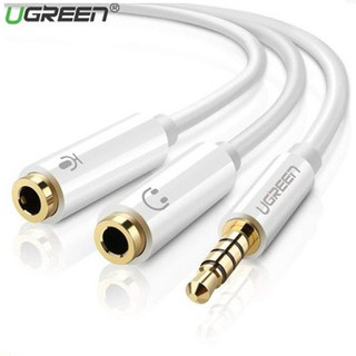 Cáp Chia Jack Ugreen Thành Mic Headphone 10789 - Hàng Chính Hãng