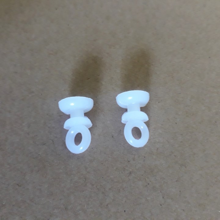 Hạt nhựa treo rèm ô tô túi 100 cái