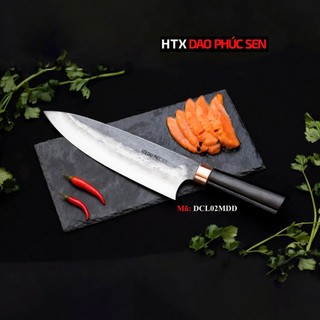 Dao Chặt Lọc 02 HTX DAO PHÚC SEN DCL02MDD cán mun khâu đồng 26cm