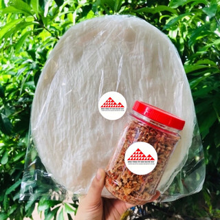 500g bánh tráng phơi sương và 200g muối tép hành phi - Nguyệt Như