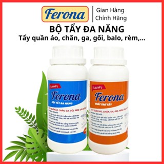 Bộ tẩy quần áo đa năng Ferona; tẩy vết mốc, thâm kim, vết máu... trên quần áo